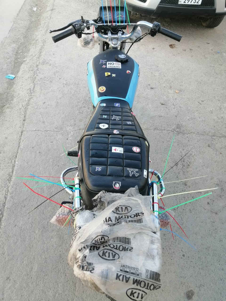 تايكر 2022 محرك اخرس صالنصه كاتم محرك كبس مامفتوح كهربائيات شغاله دبلات تايرات وياله كله جديد شرط نشاط ومعدل تبطنش ع تبليط بليته منفيس كله موجود سعرها 450 بيها مجال بسيط خاص مفتوح ***********
