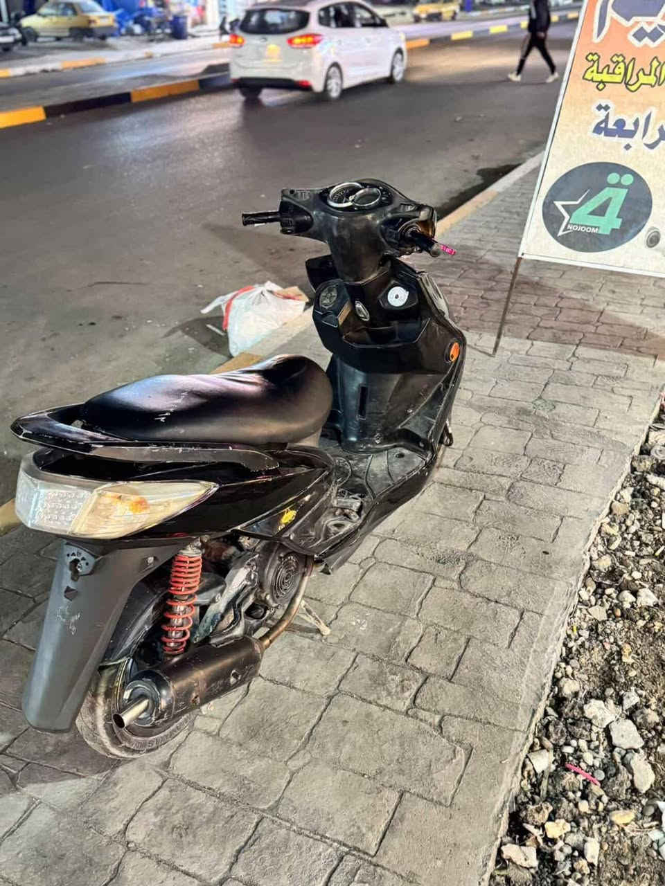 سلام عليكم دراجه سكنس فحل نوزل حديث طلاعات + بيه دبلات رياضي + صالنصه رياضي / الدراجه بلاديه خير من الله/ المكان بغداد حي اور متواجد فقط واتس اب ***********
