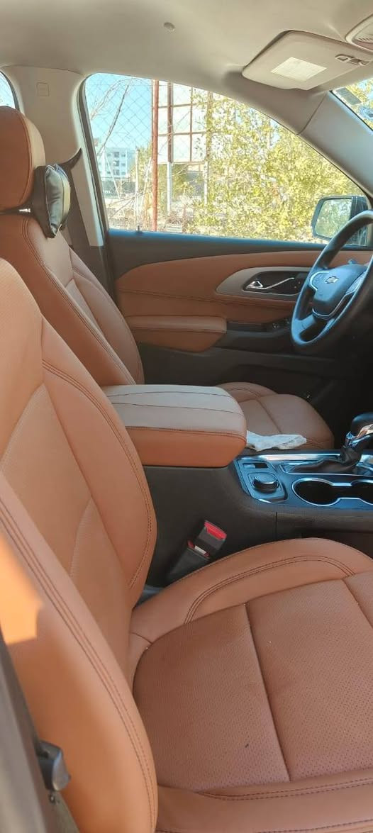 شوفروليت ترافرس موديل 2021 وارد أمريكي..حادث باب السايق والخلفي صبغ فقط بدون تبديل بچم كبس والباقي مكفول محرك 6 سلندر 3800 گير 9 نمرة تبريد ثلاث قطع فور ويل سبعة راكب تحكم ستيرن فول ماشية 77 الف رقم اربيل باسمي. مانع انزلاق وانحدار..نظام التوقف الذاتي...كاميرا..كشنات جلد.نظام ABS .نظام ملاحة GPS وبعد عدة مواصفات..
*********** واتساب 
***********
