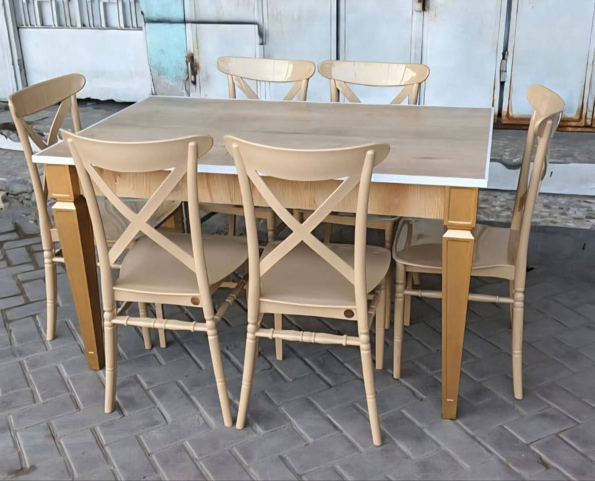 ميز طعام مع 4 كراسي 
السعر 210الف 

ميز طعام مع 6 كراسي 240الف 

توصيل بغداد 5 اطراف 10 محافظات 25 الف


**إذا كنت صاحب هذا الإعلان وتريد حذفه لأي سبب، رجاءا أرسل رسالة إلى الدعم الفني**