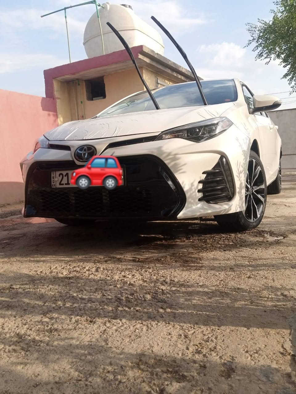 السلام عليكم كورلا٢٠١٩ وارد أمريكي أبيض صدفي رقم سليمانيه بسمي بدون ظرر بس دعاميه اماميه السعر 170،،، ورقه مكان السياره ديالى بعقوبه ***********
