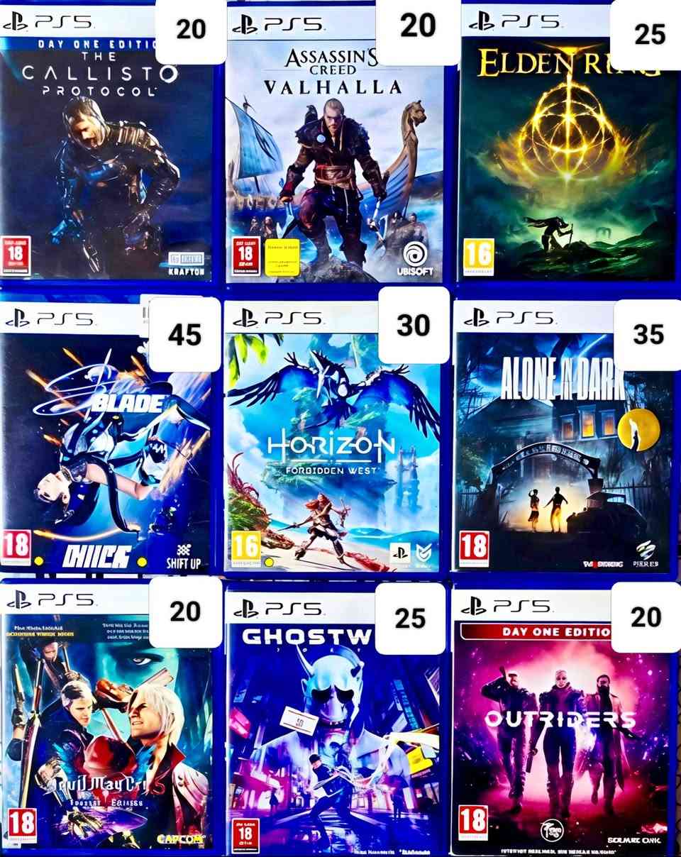 مستخدم PS4 وPS5  مجموعة كبيرة 
⚠️ حجز وتبديل عبر الخاص او واتساب 
 
✅تثبيت الحجز بالخاص برقم وعنوان لسرعة التثبيت
 ❗️واذا عندك مراوس ارسل شنو عندك..
—————————————————
🚌 كل محافظات العراق ب5 الف فقط 
—————————————————
 🗺 العنوان بغداد الحبيبيه قرب جامع ذو الفقار 
—————————————————
 💬 *********** واتساب 
—————————————————
للمزيد تابع الصفحة
