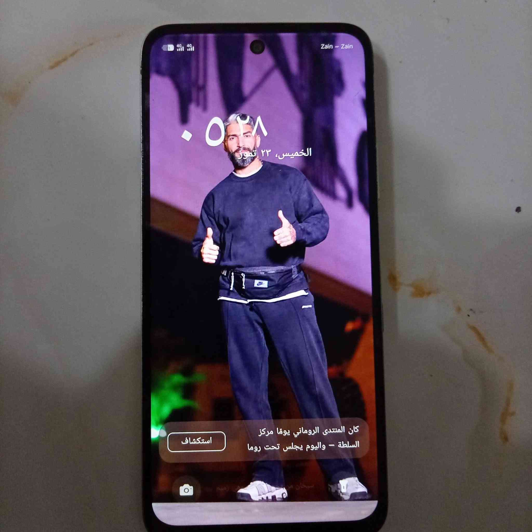 سلام عليكم جهاز انفنكس هوت 60iذاكره 256 بوبجي ٩٠ فريم جهاز نضيف مكفول ماخذه 200وبي مجال قليل *********** بي واتساب
