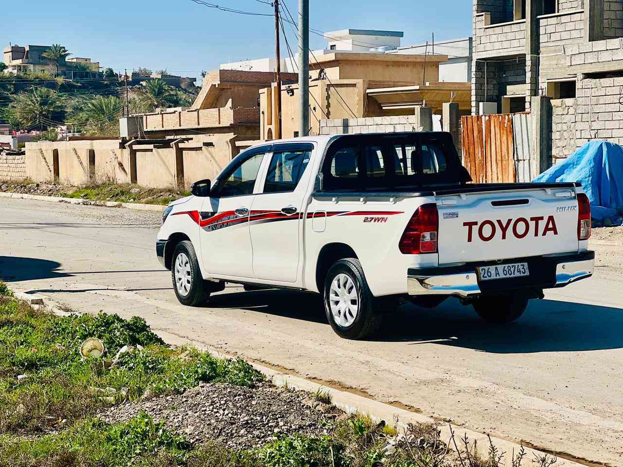 السلام عليكم..
بيك أب عذاري موديل 2025 
گير عادي 
ضمان شركة جيهان بعدها زيرو
ماشية 6000 كيلو 
رقم صلاح الدين دولي 
 شرط التحويل والوكالة 
للاستفسار 

***********
***********
