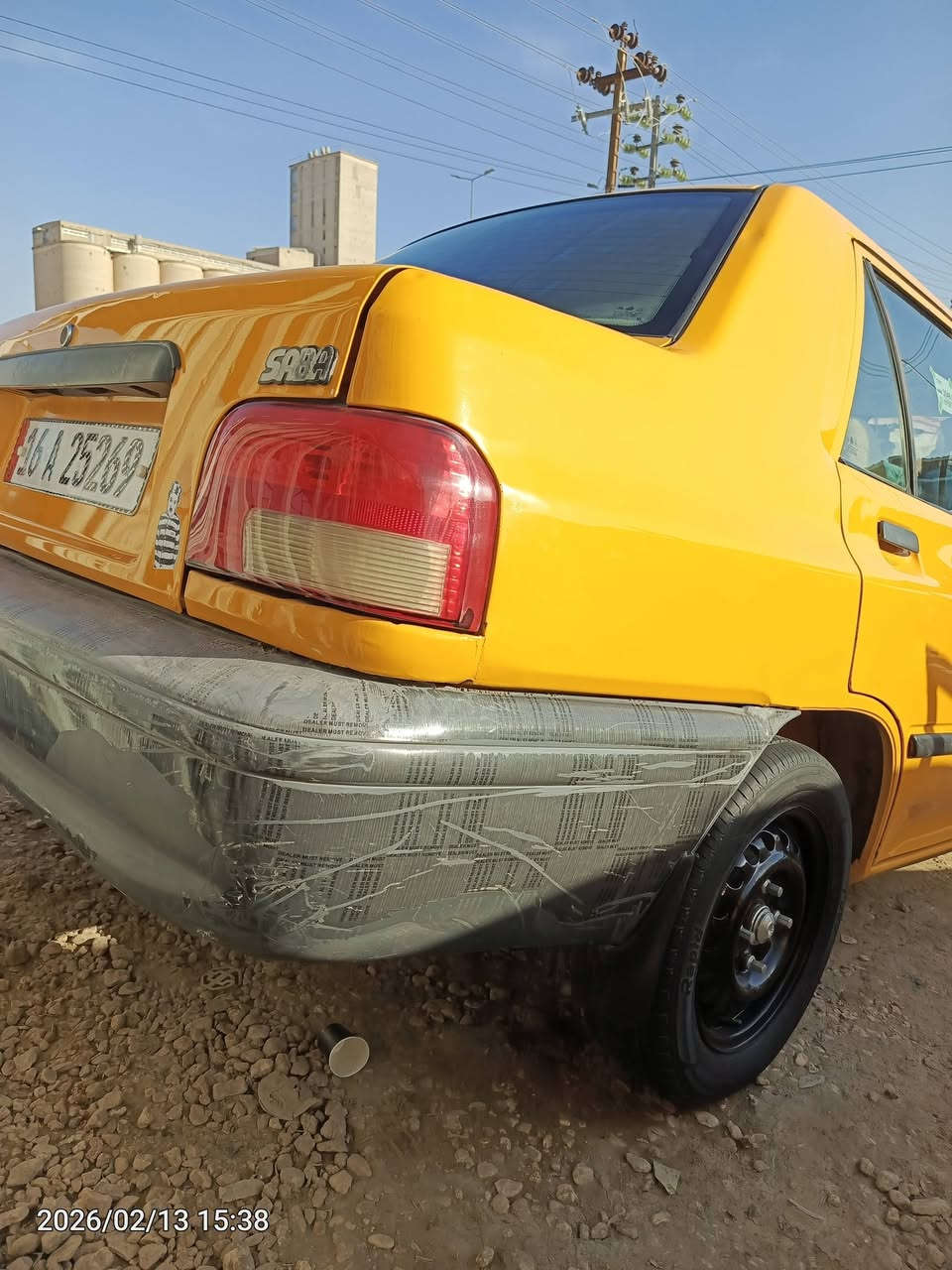 السلام عليكم
سيارة سايبة للبيع موديل 2019 السيارة غاز بانزين  
 جاهزة من كلشي مجرد خش بالجامولغ الامامي قليل جده اصبعين تقريبا فقط السيارة مكنيه وحدادية فول تبريد ثلج رقم دولي سنوية ل 30 
مكينه بيضه كيه برايد حاويه جديده 
السياره فول الفول رقم دولي قادسية 
سعر السيارة 50 وبيها مجال مكان السيارة الديوانيه مركز.. 
رقم التليفون ***********
