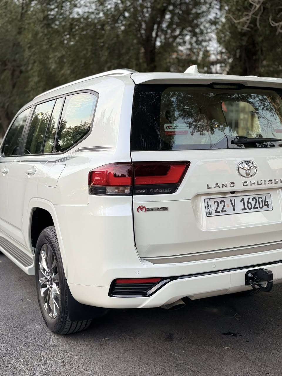 سلام عليكم .. رمضان كريم ع الجميع
تويوتا لاندكروز GXR موديل 2025 ضمان الشركه رقم اربيل مسافه (صفر ) زيرو للبيع بسعر 74300 وبيها مجال بسيط عنوان كراده ساحه كهرمانه 
الاتصال ب ***********
