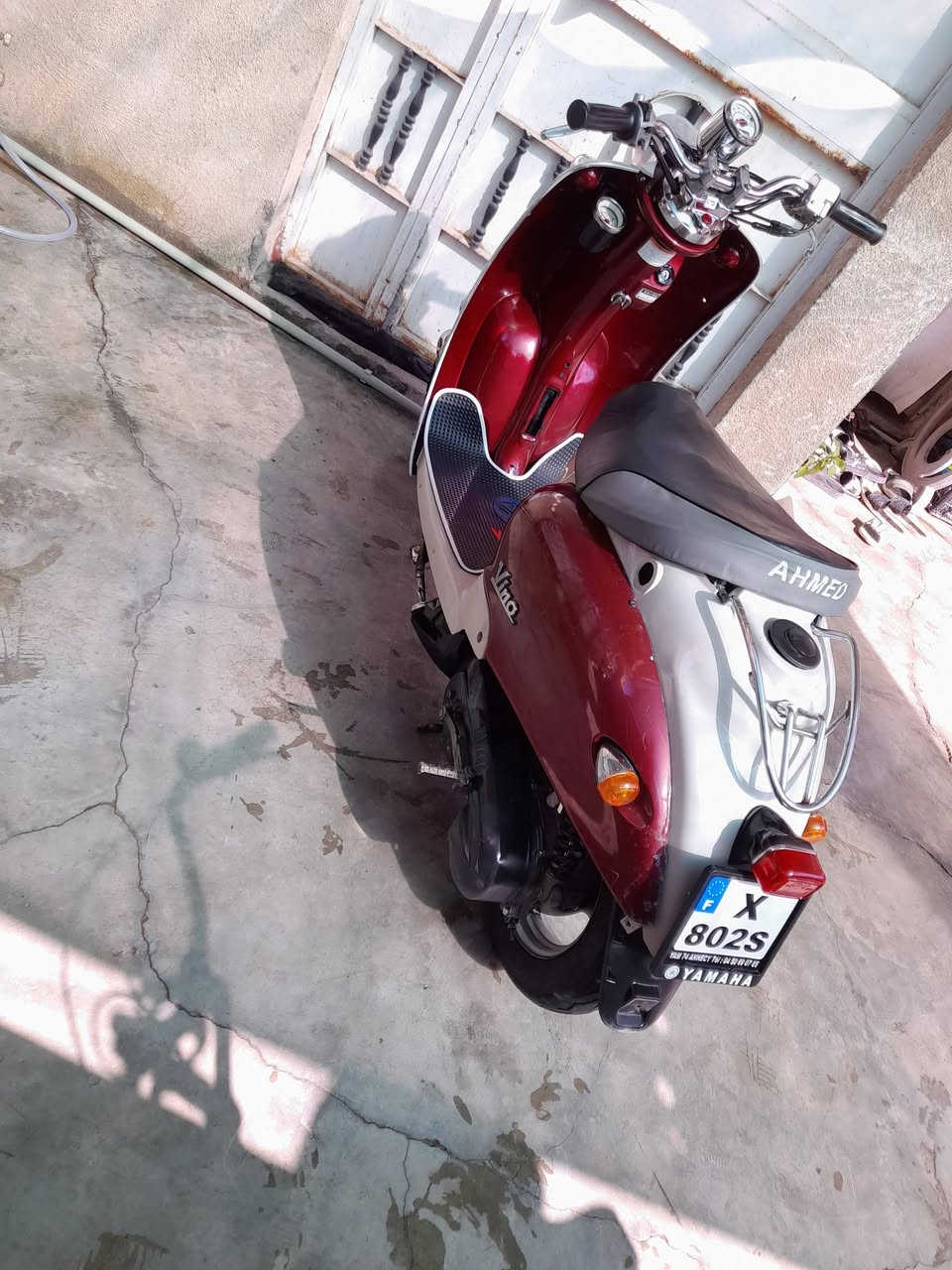 ماطور عبد حليم  كفرات بلادي نضيف دراجه خير من الله ما يحتاج ربع مكينه ما مفتوح تاير وره جديد و كهربائيات شغال كامل كيج بانزين شغال سعره 400 بي مجال  للطيبين شراي تعال خاص او رقم للتواصل ***********
