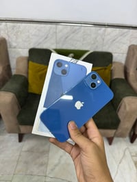 مساء الخير 🌷 ايفون 13 عادي لون ازرق ✅ ذاكرة 128 ✅ مكفول من العطل ✅ شرق...