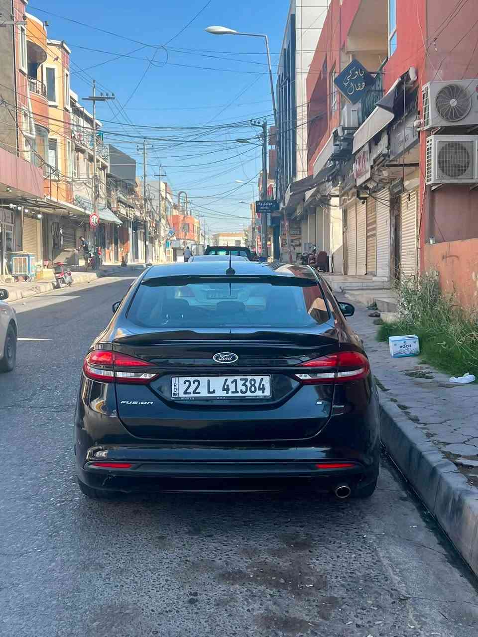 فيوجن ١٧
محرك ٢.٥ تنفس طبيعي
فل اوبشنز سلايد ٣ شاشات تشغيل عن بعد
بدون صبغ بدون ايرباك
محرك جديد شادلها طابوكة. مماشيه 
كير يحتاج تغيير زيت 
بيها مكانات بارد تحتاج صبغ 
منظومة غاز ضايفلها
تخم تاير ميشلن
ويلكب ١٨ بلادي
سبويلر كوستمايز
دعاميه وشباك محدثه ٢٠٢٠
بكلايت تيتانيوم
نشرة سقف روز رايز
رقم اربيل باسمي
٩٨ورقة بيها مجال كلش قليل
***********
فقط واتساب 
مسنجر ما اجاوب
صور الحادث مرفقة فقط طخطخات ايرباك برده فقط
السياره ماشيه هوايه 
المحرك جديد

