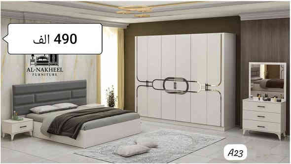 عرض خاص لفترة محدودة بتوفر لدينا غرف نوم تركية جودة عالية جدا وبأسعار مناسبة جدا جدا بسعر الجملة  الاسعار داخل الصور المكان كركوك اخوان الغرف بلكراتين للاستفسار ***********
