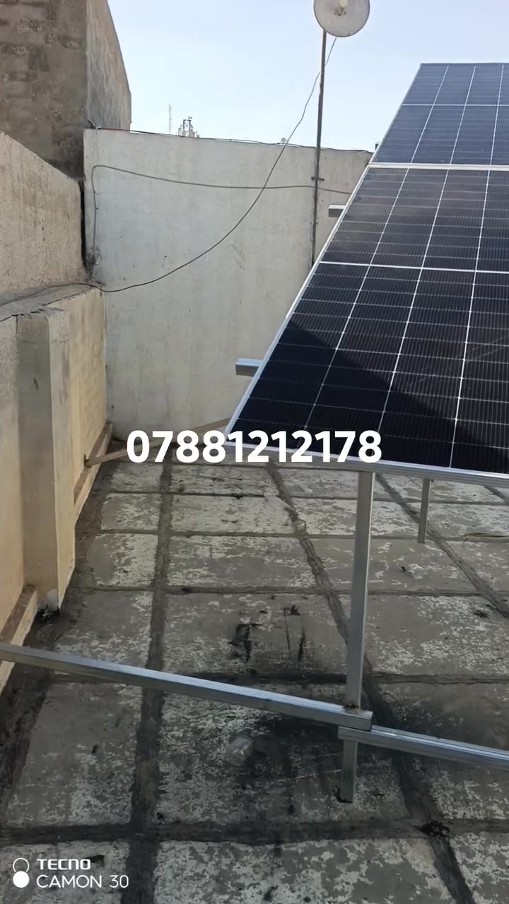 تم تنصيب طاقة شمسية بسعة 22امبير 10الواح اعمالنه ميكانو لحام كرسته وعمل او عمل الكادر متكامل ومن الله التوفيق ***********
