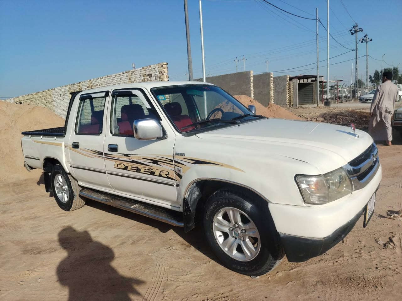 سلام عليكم بيكم دير موديل 2008 سيارة حلوه وجاهزه مكفوله من ضربه وتبديل كير محرك حداديه تخم تاير
رقم دولي السعر 47وبيه مجال مكان الديوانية رقم *********** السياره بسمنه
