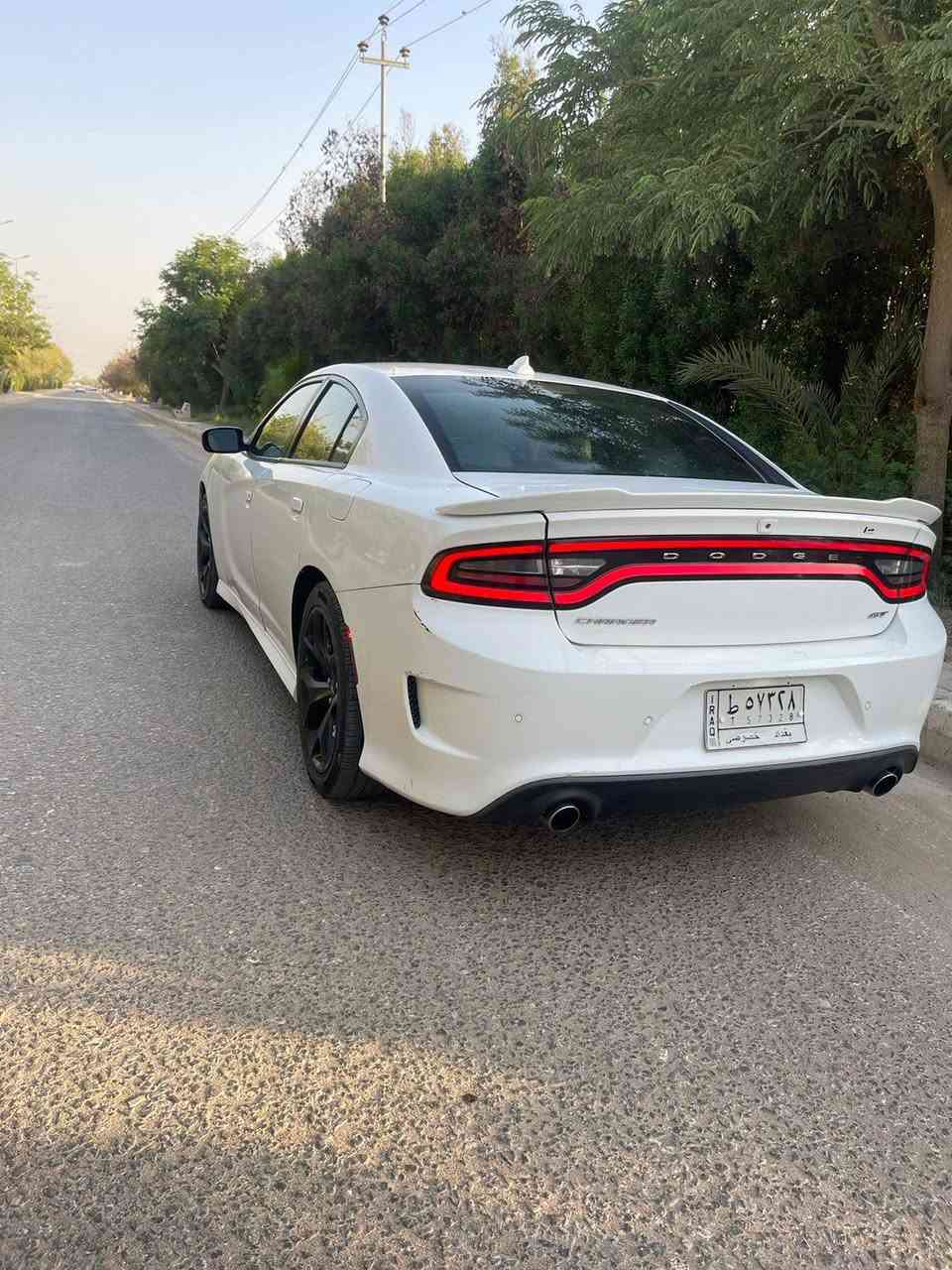 السلام عليكم دوج جارجر 2019GT اصل رقم بغداد
فول موصفات عده الفتحه  دواخل عسلي
داخله بدون حادث بيه طخات بصيطه
السياره ستخدام شخصي ما مشتغله
للستفسار اكثر ***********
***********
