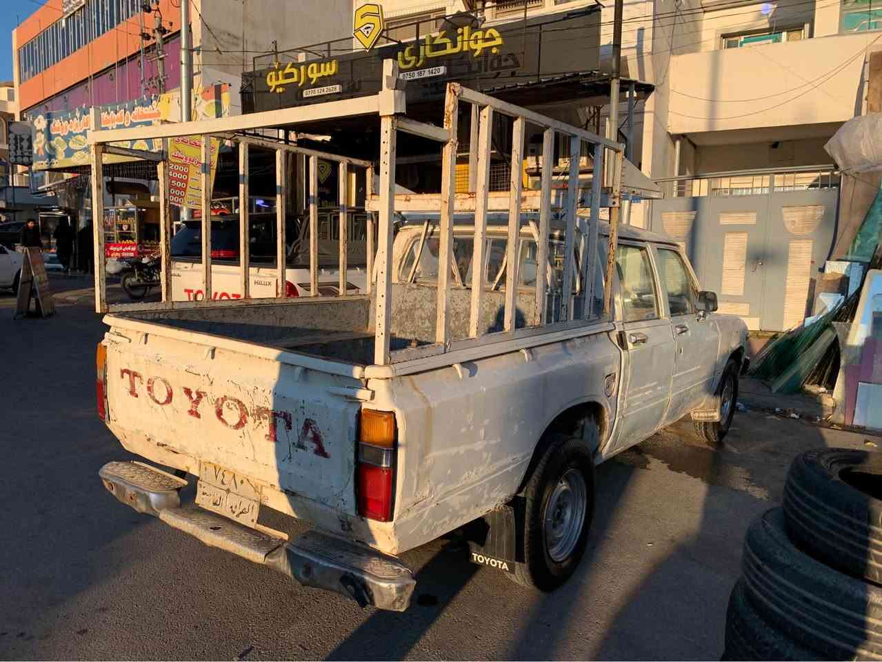 پیکاب دەبڵ مۆدیل ٨٢ گیڕ و مەکینە و ئەکسل بە شەرت و ئاڕم سلیمانیە بەشەرت هەموو شتیک قفڵی بی معامەلە ١٢ گەڵەیە تەلەفون مەکە بۆ معامەلە قفڵیەتی بی معامەلە *********** السليمانية, العراق
