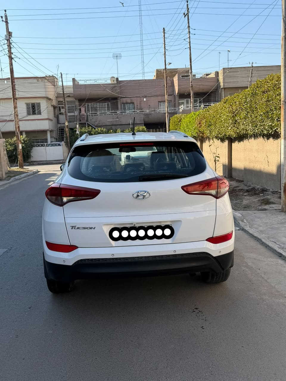 السلام عليكم للبيع توسان 2016 خليجي وكالة مكفولة كفالة عامة ماشية 105 رقم بغداد  الجديد سنوية جديدة مشروع وطني مواصفات فول قمارة حديد السعر 173 ورقة  وبيها مجال بسيط للاستفسار اكثر الاتصال على ***********مكاني بغداد كاظميه.
