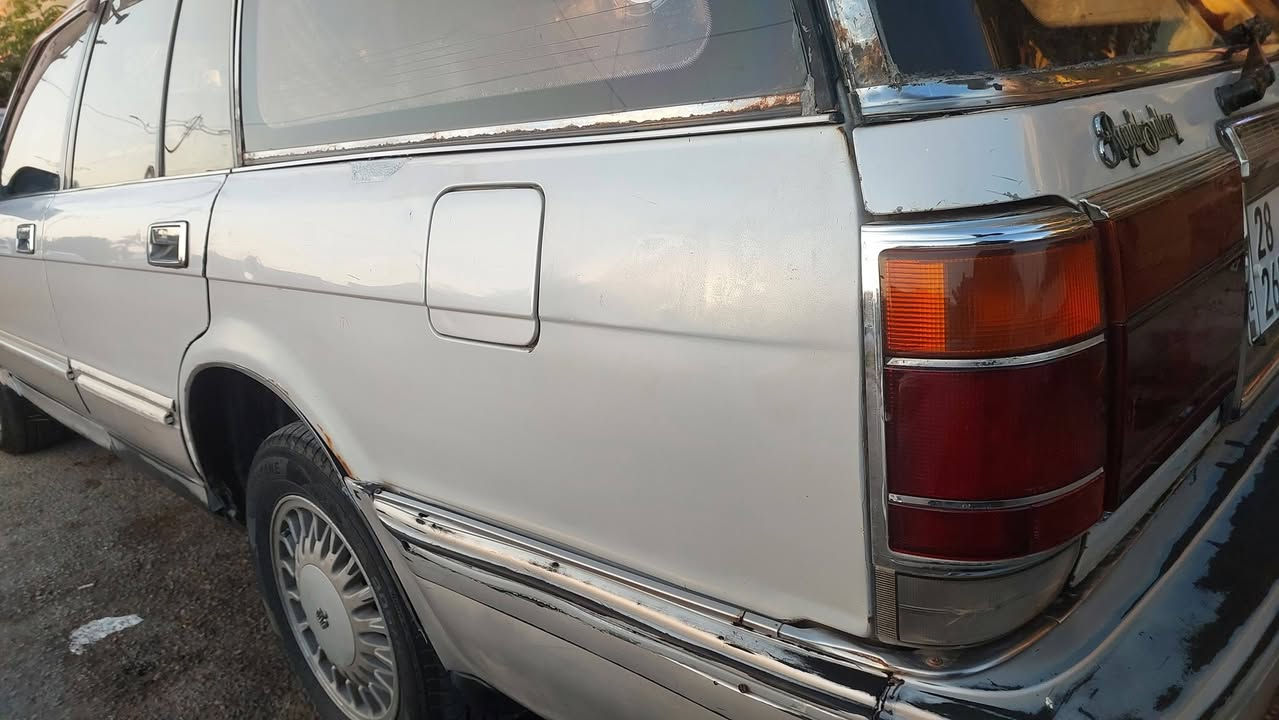 تايوتا كراون ارنب استيشن موديل ١٩٩٣ مكفوله من الضربه والكص والكلبه ونقل الجثه محرك ٢٥٠٠ جيد جدا تبريد شغال حداديه جديده تخم تاير السياره كلش حلوه وجاهزه السعر ٥٨ وبيها مجال بسيط العنوان الديوانية الشاميه للإستفسار الاتصال ***********
