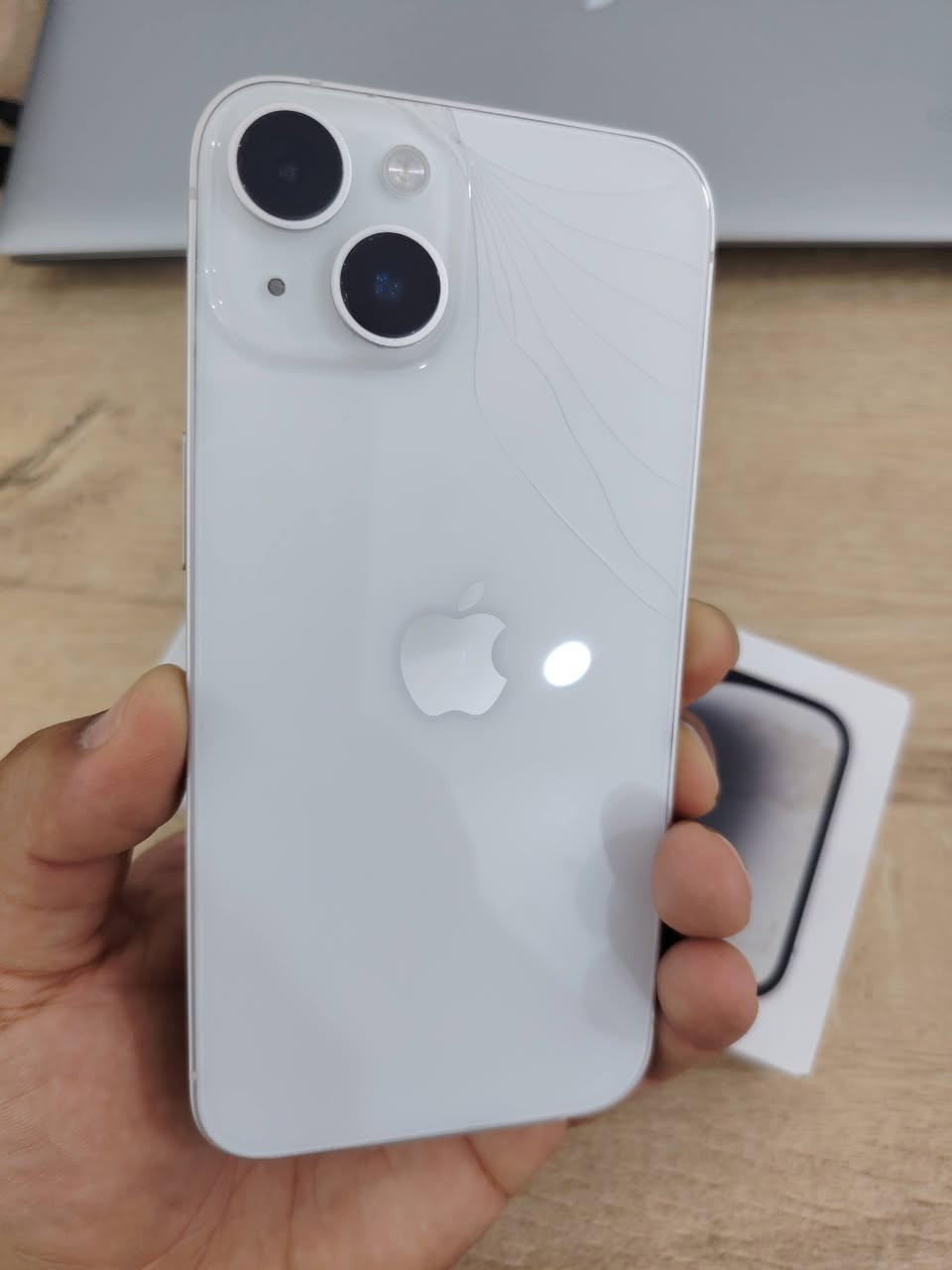 iPhone14
ايفون 14العادي كامرتين  لون(Starlight) لون بين الأبيض والذهبي الفاتح/الشمبانيا مكفول من الفتح والتبديل  ذاكرة 128GB بطارية 84 دبل سيم كارت( خطين) شرق اوسط
🔺 فقط بي فطر ومامأثر على الجهاز بالظهر كما موضح فقط لاغير ‼️

الجهاز حلو ونظيف واستعمال شخصي يجي وياه كارتونه الاصلي والكيبل الاصلي

السعر 550وبي مجال للشراي

للاستفسار مراسلة او الاتصال على الرقم ***********
متوفر واتساب

عنواني ناصرية مركز
