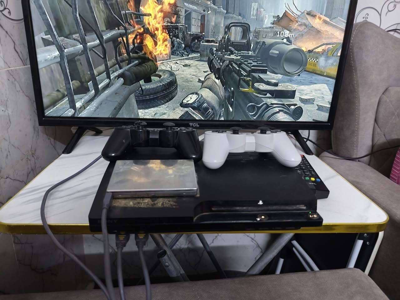 بلي 3 سلم للبيع جهاز شغال  ع الفحص كامل غراضه السعر 80 بي مجال بسيط لشراي
مكاني نجف ***********
