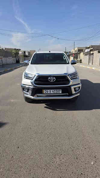 سلام عليكم بيكم
هايلوكس  البيع موديل 2021 فرويل سعودي فوال موصفات وتماتيك مكفول كفاله من كلشي رقم دوالي شمالي هزه سنويه جديده ال 30 بصمه اباواب 
مكان السياره بغداد السعر 310
رقم الهاتف ***********
