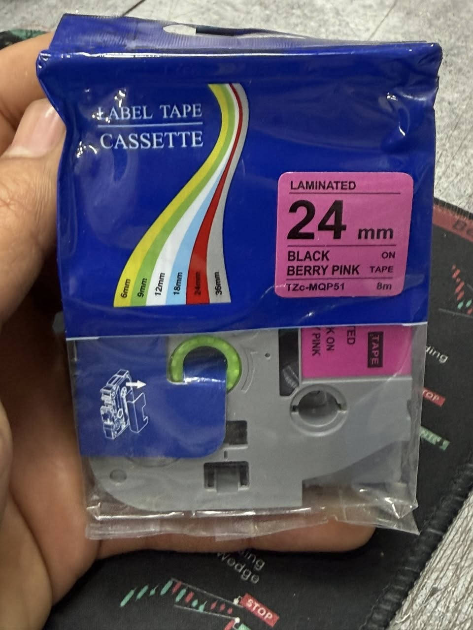 شريط طابعة ليبل 24mm متوافق مع Brother TZ / TZe
انطونا بيهن سعر اخوان  ١٣ قطعة


**إذا كنت صاحب هذا الإعلان وتريد حذفه لأي سبب، رجاءا أرسل رسالة إلى الدعم الفني**