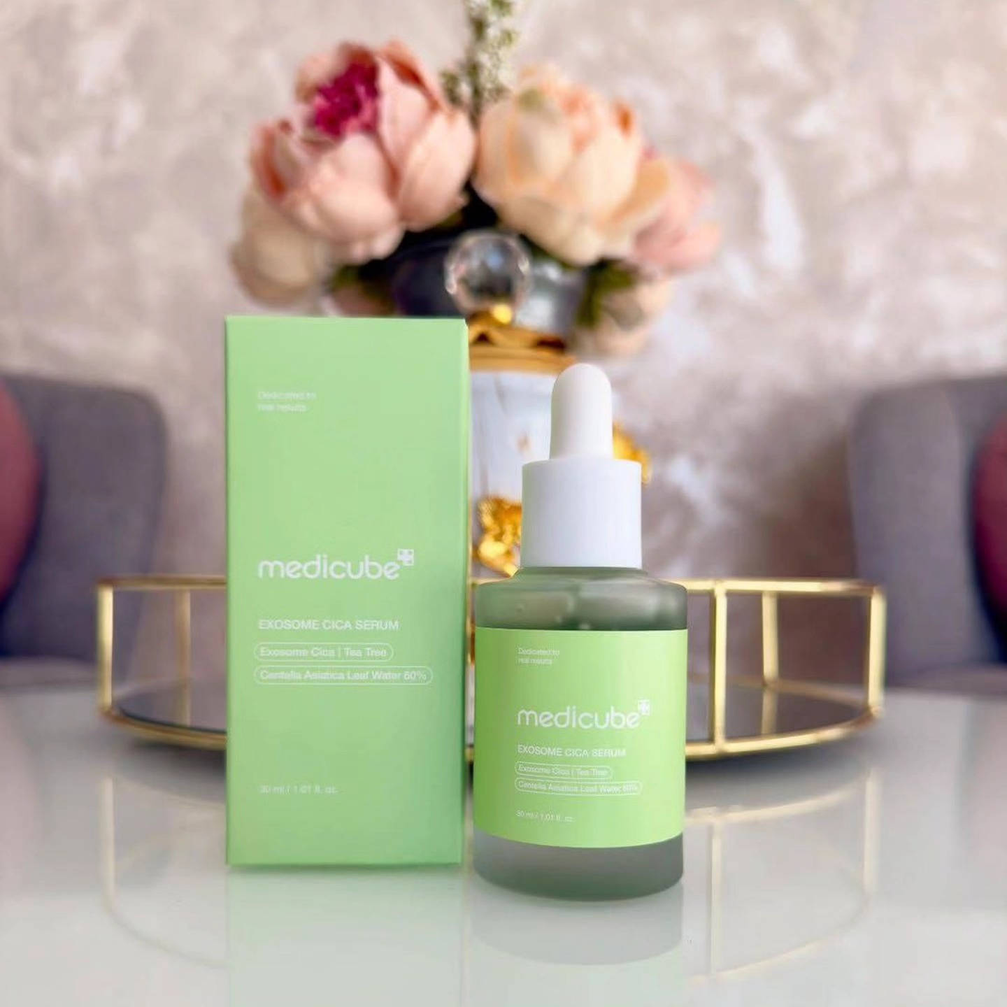 �✨ راحة لبشرتچ من أول قطرة ✨💚
سيروم Medicube Exosome Cica الكوري الأصلي 🇰🇷
الحل المثالي للبشرة الحساسة، المتعبة، والمتهيجة 🌿😍

🍃 شنو يميّزه؟
🔹 Exosome Cica لإصلاح البشرة بعمق
🔹 يهدّي الاحمرار والالتهاب بسرعة
🔹 يقوّي حاجز البشرة
🔹 يرطّب بدون دهنية
🔹 قوام خفيف يمتص فورًا 💦

🌿 الفوائد:
✨ تهدئة فورية للبشرة الحساسة
✨ يقلل الحبوب والاحمرار
✨ يعالج آثار التعب والإجهاد
✨ يخلي البشرة ناعمة وصحية
✨ مناسب لكل أنواع البشرة حتى الحساسة
المنشأ كوريا الأصلي 🇰🇷🇰🇷

السعر 13 الاف 
🚘يوجد خدمة توصيل لجميع محافضات العراق 🚘


**إذا كنت صاحب هذا الإعلان وتريد حذفه لأي سبب، رجاءا أرسل رسالة إلى الدعم الفني**