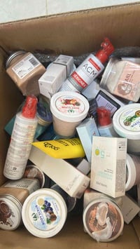 كارتون مستحضرات • عنايه جسم • مقشرات جسم