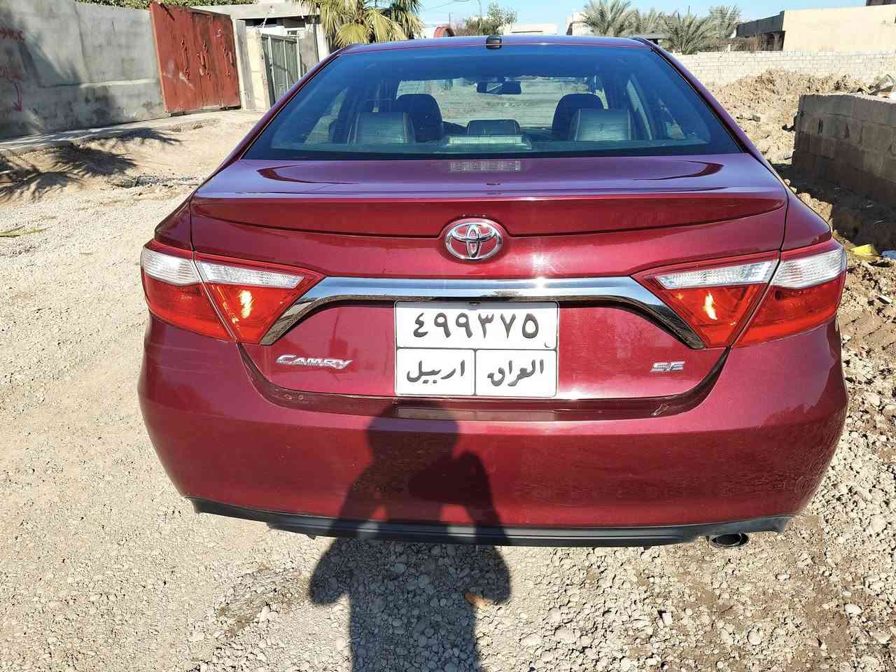 سلام عليكم كامري للبيع 2016SE موصفات معروفه ضرر قطعه واحده بونيد فقط  طالب عليه 145بيه مجال ***********
