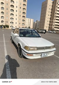 كورلا موديل 1991  حداديه صدر حلوات اوتماتيك بلاديهه السياره  30 وبيهه ...