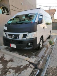 باص نيسان اورفان 2016 سياره جديده بيها بصفحا الطويله طخه بصيطه ولباقي ...