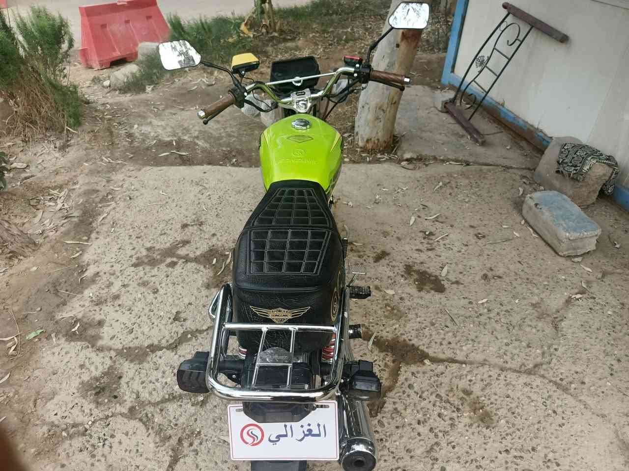 دراجه سيفان 2025 دراجه جديده صار لها شهر من طالعه من  الوكيل تشغيل عن بعد للاتصال ***********
