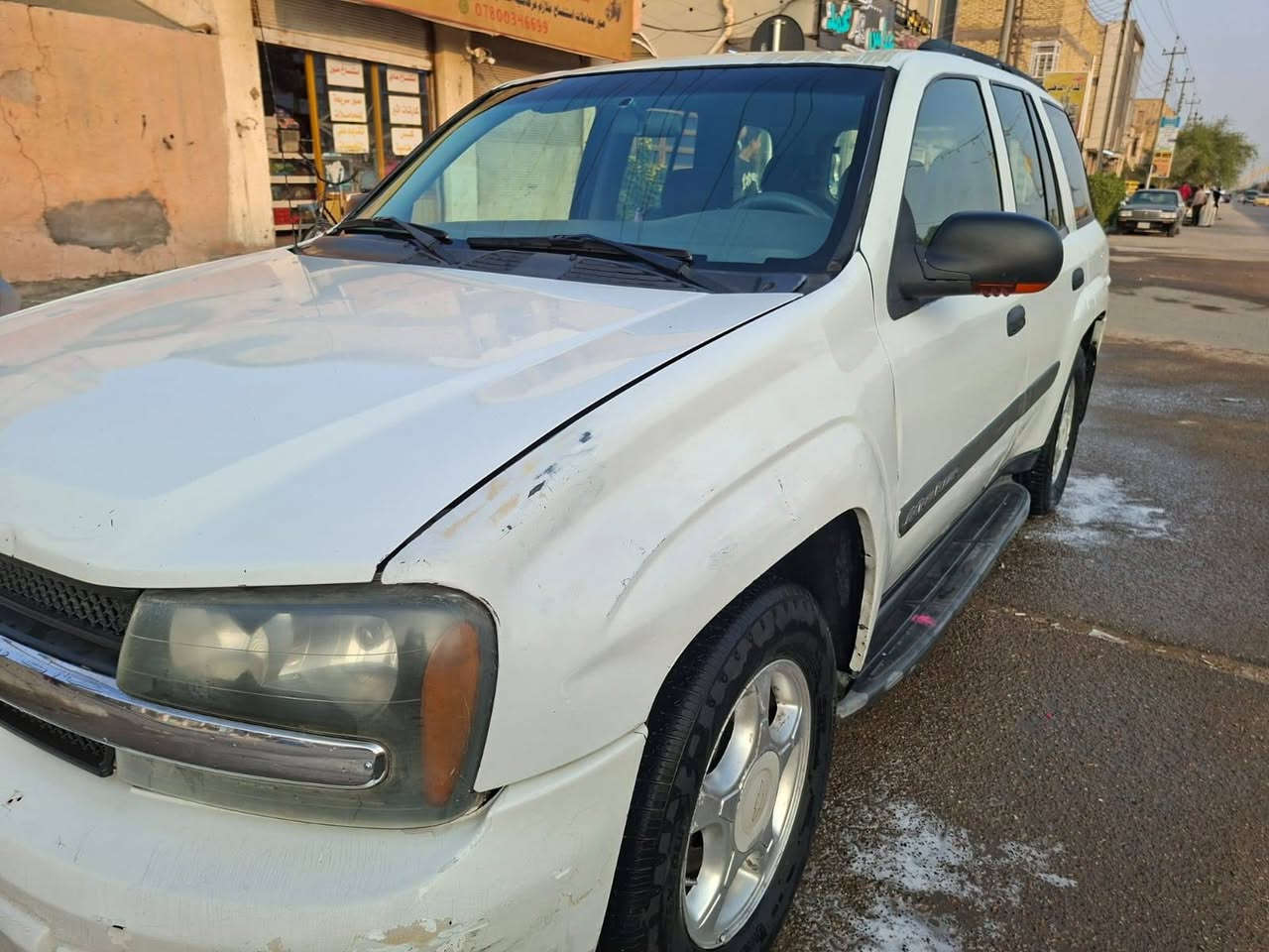 السلام عليكم بلايزر للبيع مزاد وزاره الدخليه ٢٠٠٤ مكينه 3000جاهزه من كلشي مكان ناصريه مركز السعر48 بيه مجال بسيط رقم هاتف ***********
