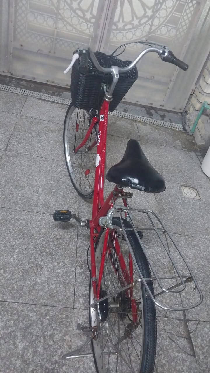 اسلام عليكم 
🚲 بايسكل بناتي حجم 26 للبيع
✅️ بايسكل نضيف مكينه (7) تحويلات 
💸 السعر 80.000 الف وبي مجال 
رقم الهاتف/***********
🚩 مكاني بغداد شارع الصحه
