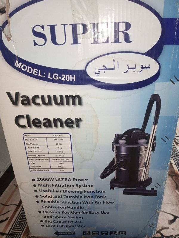 مكنسه كهربائية بعدها جديده ماخذيها ب100
يردوها ب70بيها مجال قليل نجف حي الرحمه


**إذا كنت صاحب هذا الإعلان وتريد حذفه لأي سبب، رجاءا أرسل رسالة إلى الدعم الفني**