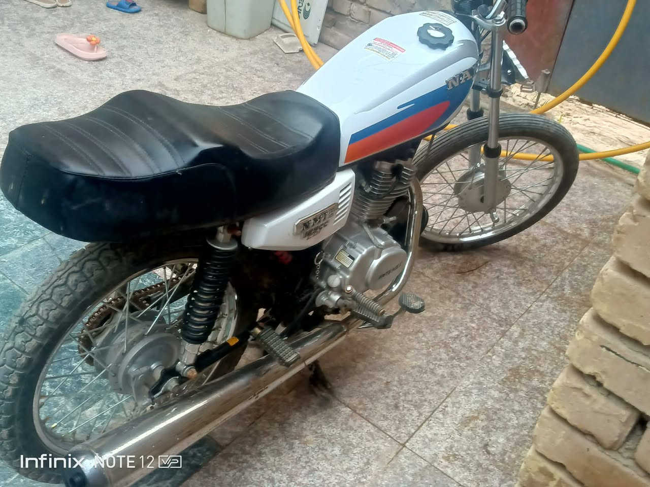 سلام عليكم
دراجه تعمير ٢٥ شاصي ٢٢ شلامجه اصلي اوراق مكفوله من كلشي السعر ٨٥٠ بيه مجال المكان الشطره وهاذه رقمي***********
