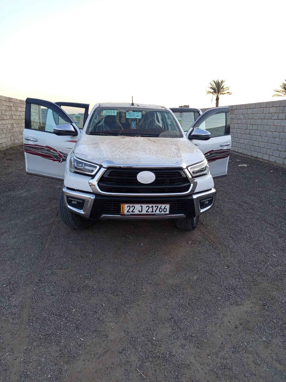 سلام عليكم هايلوكس فورويل للبيع موديل 2024 رقم اربيل مكفوله كفاله عامه من كلشي ماشيه 62الف عنوان الانبار الكرمه رقم الهاتف *********** --***********
