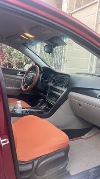 سوناتا ٢٠١٥ أمريكي  السيارة فول مواصفات بدون فتحة   رقم بغداد الرقم ال...