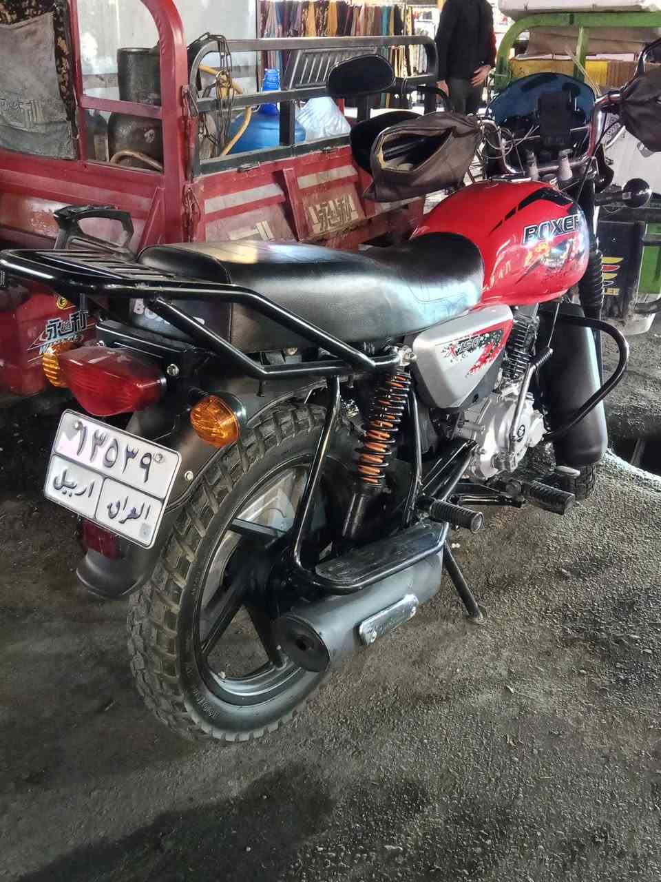 بوكسر للبيع 2024
مرقمه اربيل تحويل و وكالة ثاني يوم
مكينة مبدلة ٢٣ زيرو 
دراجة مكفولة كفالة عامة من كلشي حادث كهربائيات
ممشى كلش قليل مكان العامرية
***********
