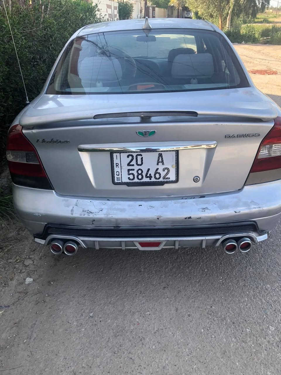 دايو نوبرا مديل ٢٠٠٠ مكينه وكير خير من الله تخم تأثر نظيف مسجل شاشه كهربائيات كلها شغله رقم دولي جديد سياره حلوه مال جني منظومة تبريد كلها موجوده بس ميشتغل ما اعرف كنريسر غير شي المهم هذا واقع الحال السياره موجوده بعقوبة الرحمة السعر ٣٥ وبي مجال بسيط حك جيتك ***********‬
