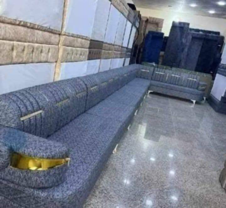 معمل امير لبيع الدواوين اجمل الموديلات 🤍اللهمَ صلِ على محمد وألِ محمد🤍275الف فقط
🌹المصداقيه في العمل هيَ مصدر رزقنا🌹

 اطلب وادلل🤍💙

عروضنا ويـــــاكم متخلص 😍

ديوان يوصلكم نفس الصورة
 بالضبط ومطابق للمواصفات المذكورة👍

               ضمان سنه من تاريخ الأستلام

  🤗السعــــــــــــر( 275الف)  فقط يابلاش 🤗

 اسعار ثابتة من المعمل الكم بيع مباشر
 جددنا العرض لعيونكم  سارعو بالحجز 🏃🏃‍♀️

ديوان 10مقاعد قنفتين ثلاثيه وقنفه ثنائيه وكرسي وزاويه 

مواصفات التخم ((مقعد بلوك اسود+جام روسي))
        الاسفنج((مميز اول ضغط عالي))
    
                    (( القماش تركي ثقيل ))

🔸متوفر توصيل داخل بغداد 🚚
ومتوفر توصيل لجميع المحافظات كلفة التوصيل
تختلف من محافظة المحافظة
للحجز والاستفسار يرجى مراسله خاص او الاتصال ع الرقم  يتوفر واتساب***********
***********
ملاحظه الجعب الحديد فرق 10 الف                                     ((هديه 4 كوشات))+طبله
