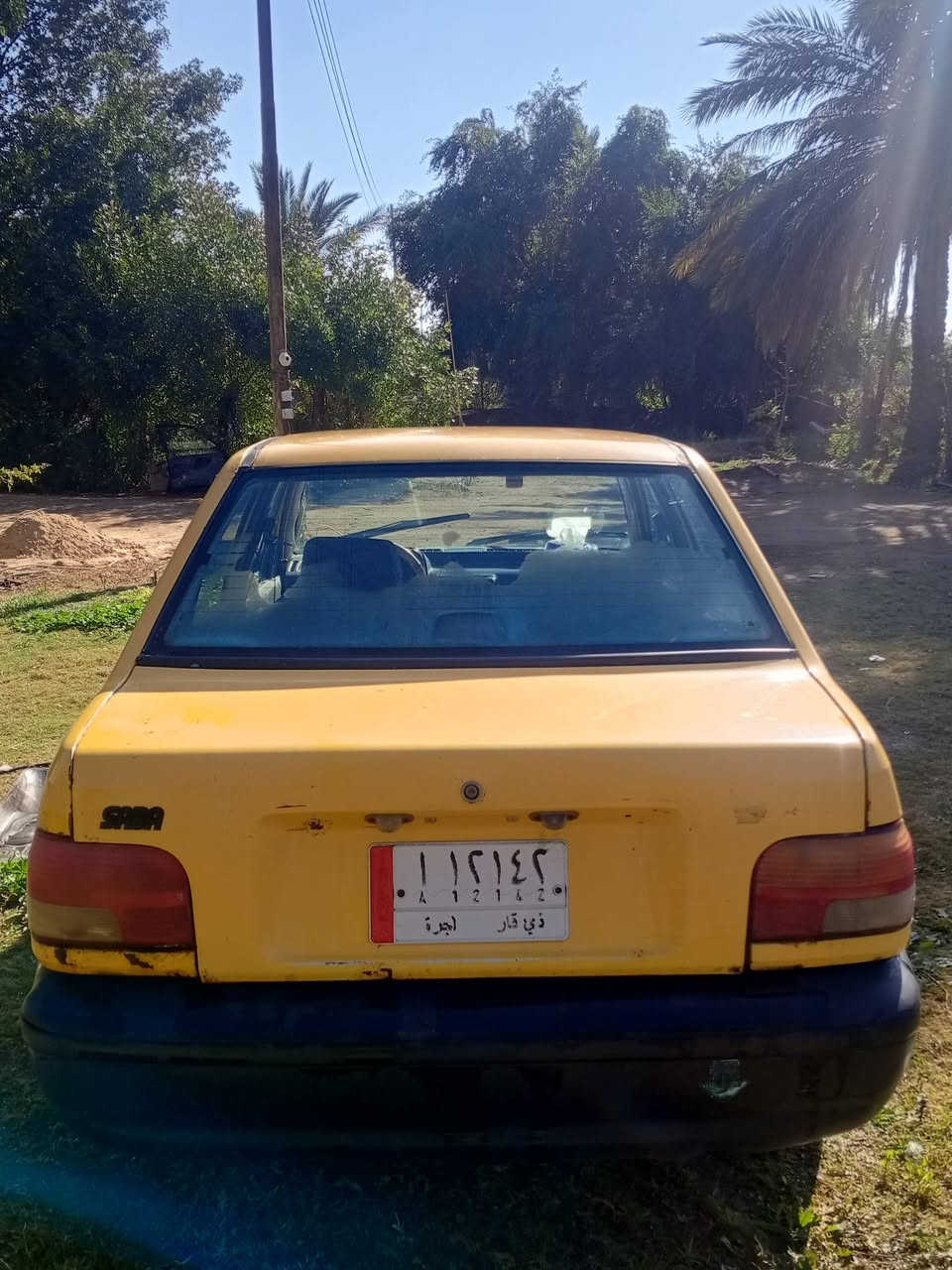 سلام عليكم سايبا موديل 2009 للبيع بدون اتكفل سرقه وعشاير السنويه ساقطه محرك بي خيط بخار كير جديد صدر جديد امامي خلفي  كهربائيات كلها شغاله ب13 وبيها مجال الكوت قضاء الموفقيه***********..***********
