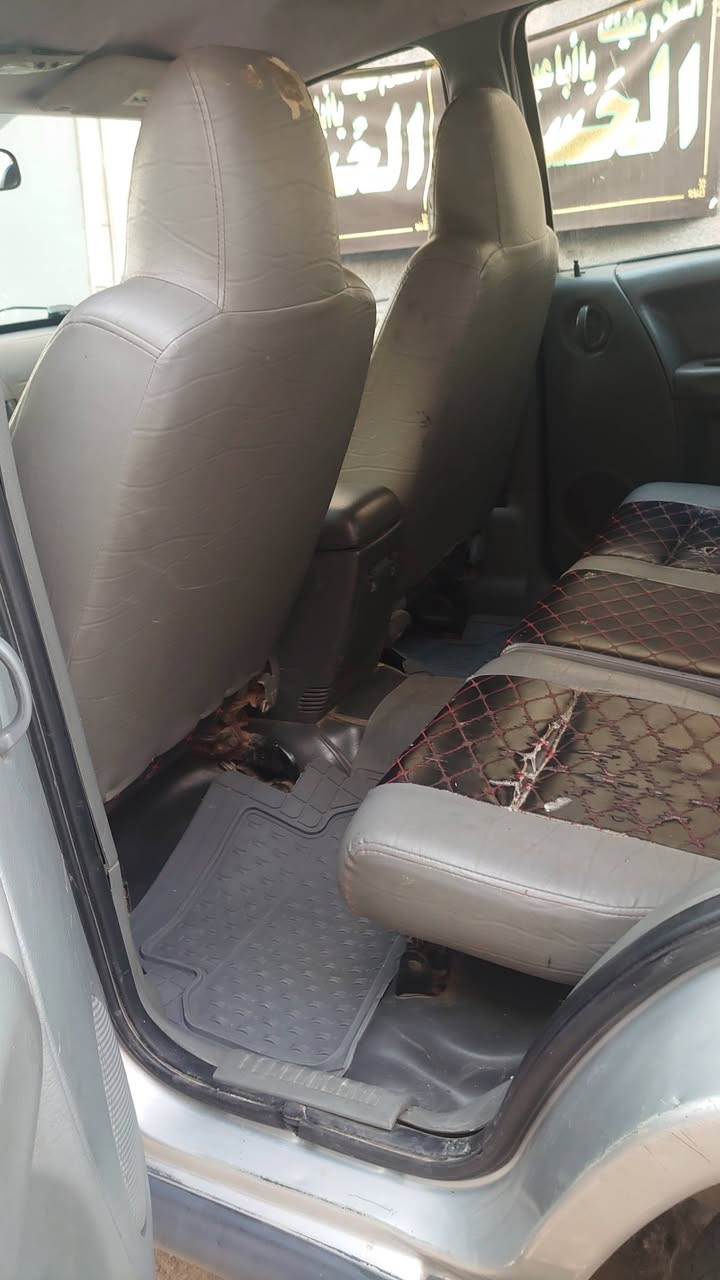 السلام عليكم ليبرتي 2007
كير مكينة تبريد خير من الله 
بدون حادث بلادية السيارة 
رقم بغداد السيارة بسمي
صدر امامي قبل اسبوع 
 وتخم تاير صار يومين من شديتهن 
السيارة ما بيه اي نقص فقط (مشط ستيرن)
السعر 80 وبيه مجال ***********
