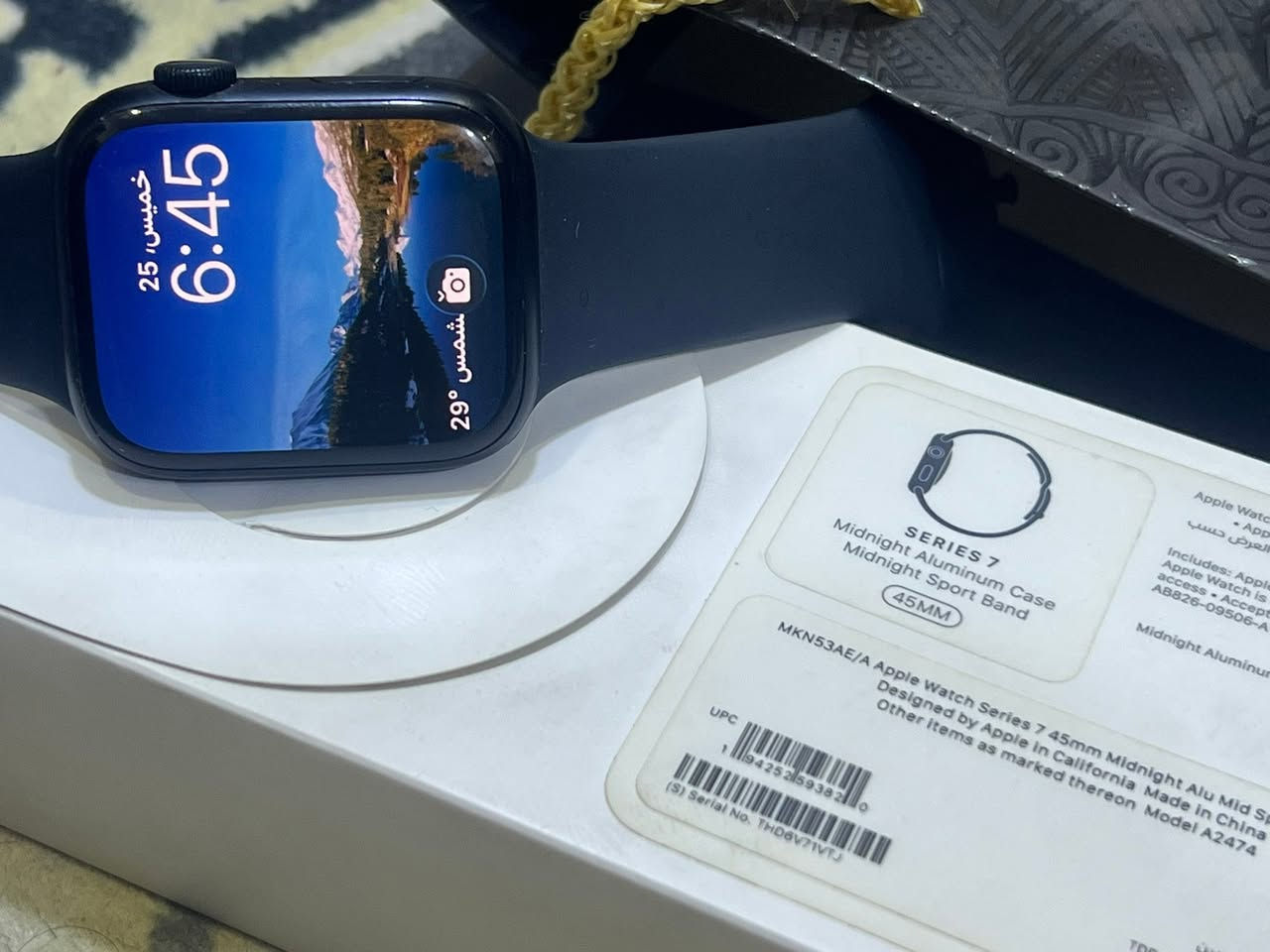 ساعة أبل ووتش سيريس سفن gps نظيفة ب180
ساعة أبل ووتش سيريس سفن gps نظيفة ب180
المعلومات في الصور
مع كيبل شحن اصلي تايب سي
البطارية 88‎%‎


**إذا كنت صاحب هذا الإعلان وتريد حذفه لأي سبب، رجاءا أرسل رسالة إلى الدعم الفني**