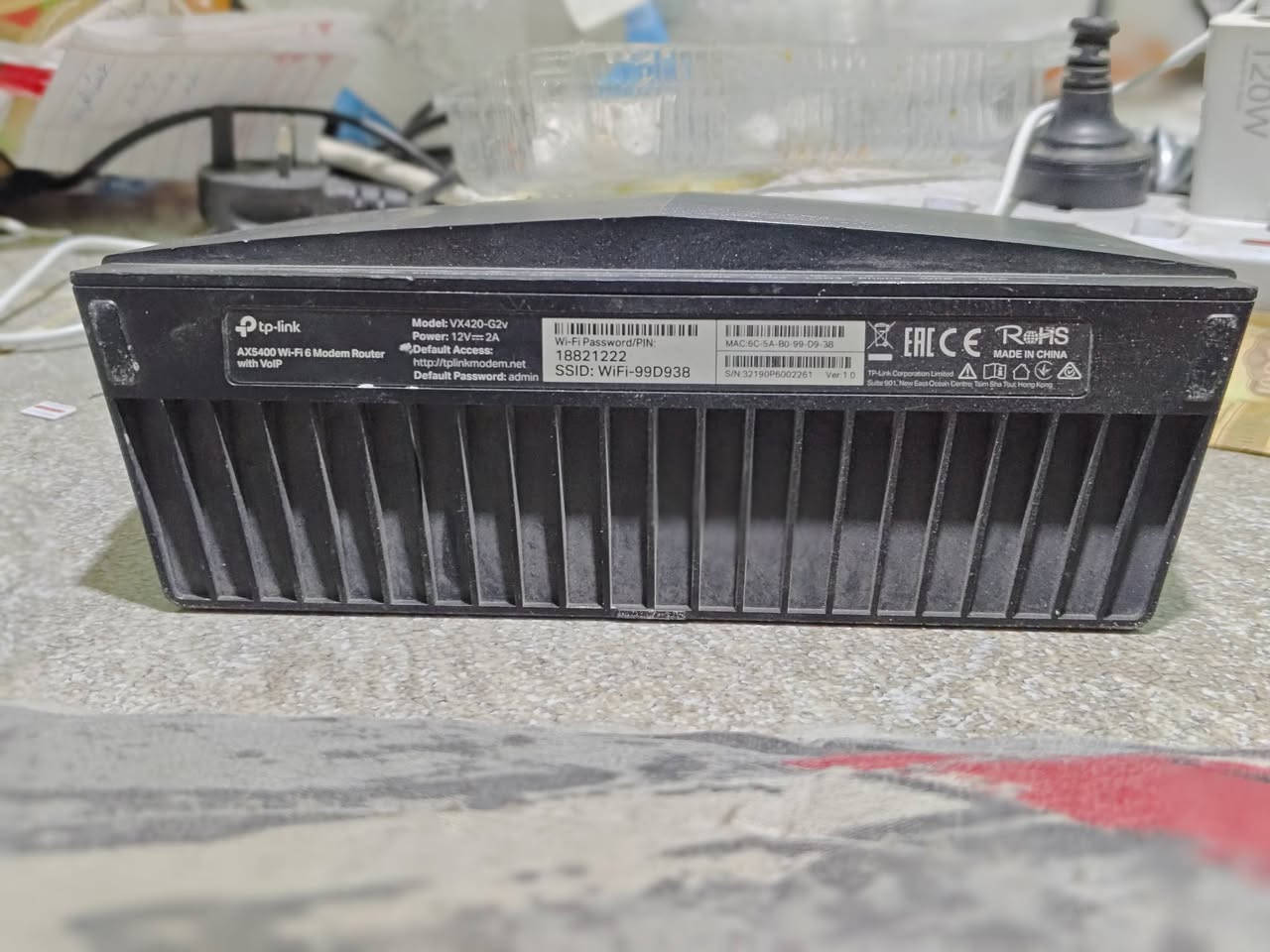 tp-link AX5400 WiFi6
35 الف 🔒


**إذا كنت صاحب هذا الإعلان وتريد حذفه لأي سبب، رجاءا أرسل رسالة إلى الدعم الفني**