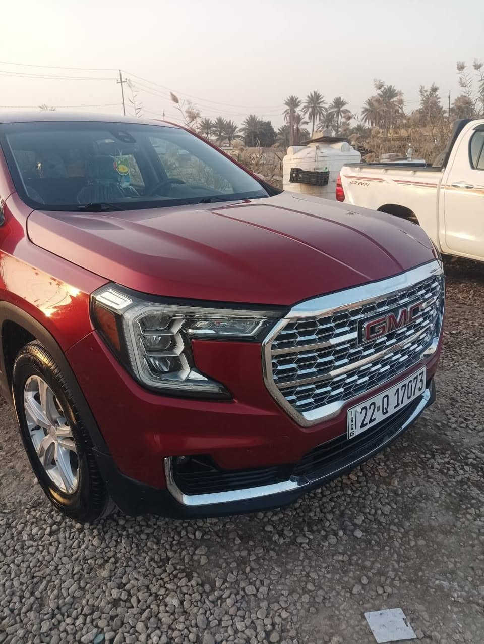 السلام عليكم 
للبيع GMCتيران موديل 2023
رقم اربيل دولي
 محرك 1500تيربو
فور ويل تحكم ستيرن 
شاشه دجيتال 
 تحويل ثاني يوم مواصفات نص فول
 ضرر بنيد +جاملغ +ربع الباب جهت الصدر ضرر امريكا 
السعر 150وبيها مجال 
رقم الهاتف ***********
***********
