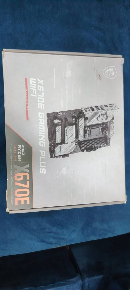 السلام عليكم حبايب
معالج + مذر بورد
المعالج R5-9600x
مذر بورد الوحش X670E وايفاي
DDR5
السعر 525 شامل التوصيل


**إذا كنت صاحب هذا الإعلان وتريد حذفه لأي سبب، رجاءا أرسل رسالة إلى الدعم الفني**