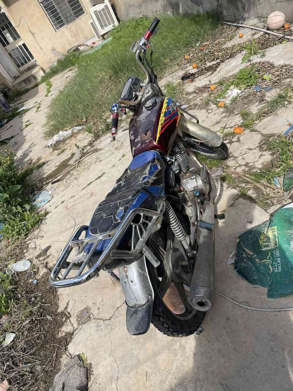 بارت عقاد 2016شغال سلف وهندر كابريتر 200مكينه معمر جديد الماطور عايزه باتري ودواسه رجل فقط اوراق وكامل سعر 300الف


**إذا كنت صاحب هذا الإعلان وتريد حذفه لأي سبب، رجاءا أرسل رسالة إلى الدعم الفني**