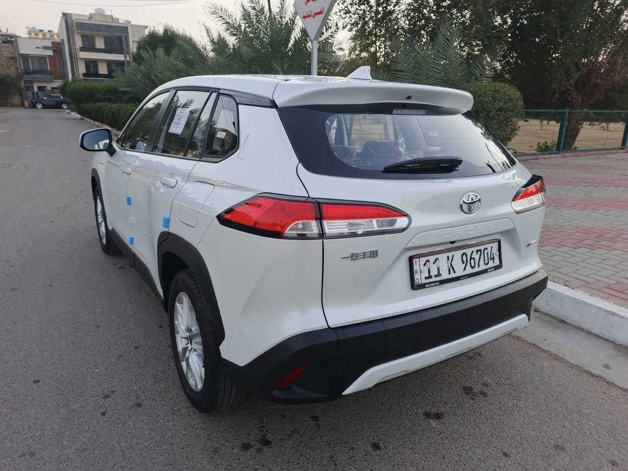 السلام عليكم كورلا كروز مكفوله من الضربه والصبغ والبارد كفاله عامه موديل2025 خليجي السياره
مواصفات
هايبرد
محرك 2000
فتحه 
بصمه 
فول تحكم ستيرن 
هاند بريك دكمه 
أوتو هولد 
اسير بلمري
شاشه كار بلي 
رادار أمامي توفق ذاتي
اربعه دسك ايبي اس ابريك 
اريل ماوس جيبي اس
وباقي المواصفات معروفة 
رقم بغداد بسمي هزه جديده ورقم جديد بسمي 
ماشيه 8 الف
جديده جدا جدا بحاله الزيرو
السعر 179$
***********

***********
