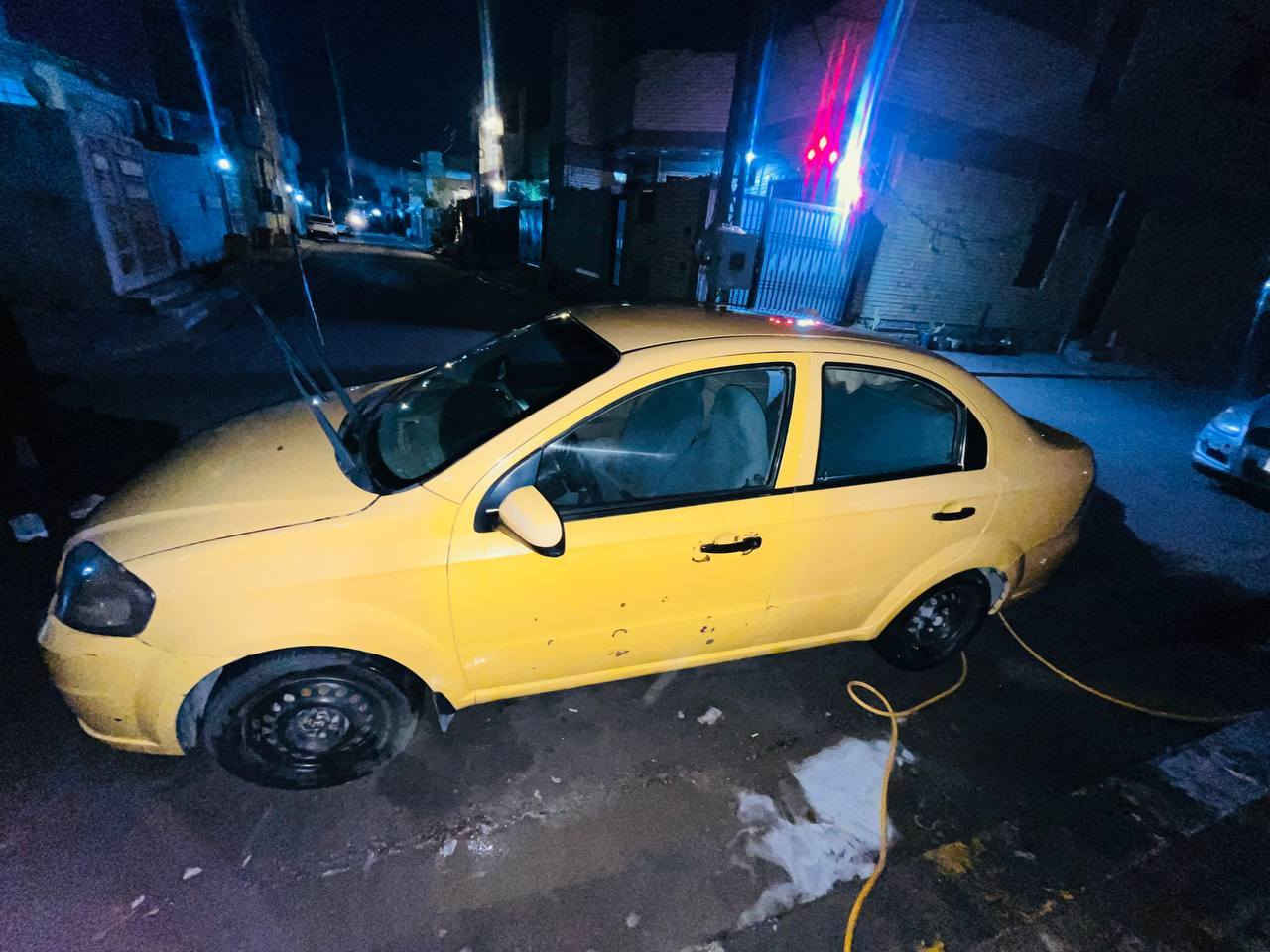 السلام عليكم
افيو لبيع موديل 2011 
لون اصفر تكسي بغداد 
بدون صبغ فقط تبديل باب وبنيد تخم تاير جديد
دواخل نضيف كشر نضافه 80 بل مئة كير اوتوماتيك 
سعر 55$ بيها مجال *********** 
كربلاء حي الحر
