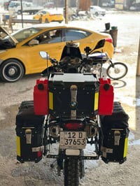 Bmw gs 650 الدراجة رقم بسمي تحويل بنفس اليوم  تخم تاير برجستون مديل 20...