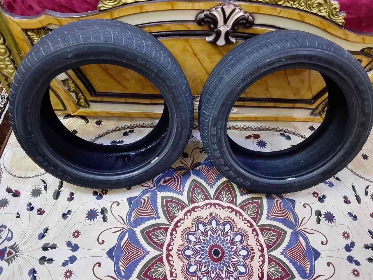 السلام عليكم شباب تايرات النتره زيرو انتاج 225 بس واحد بي فتيله ونطيك ضمان بيهن يرهمن بس لنتره لشكل لجديد هاذه رقمي بي واتساب بس*********** قيم بل ليرضه بي الله واني خادم
